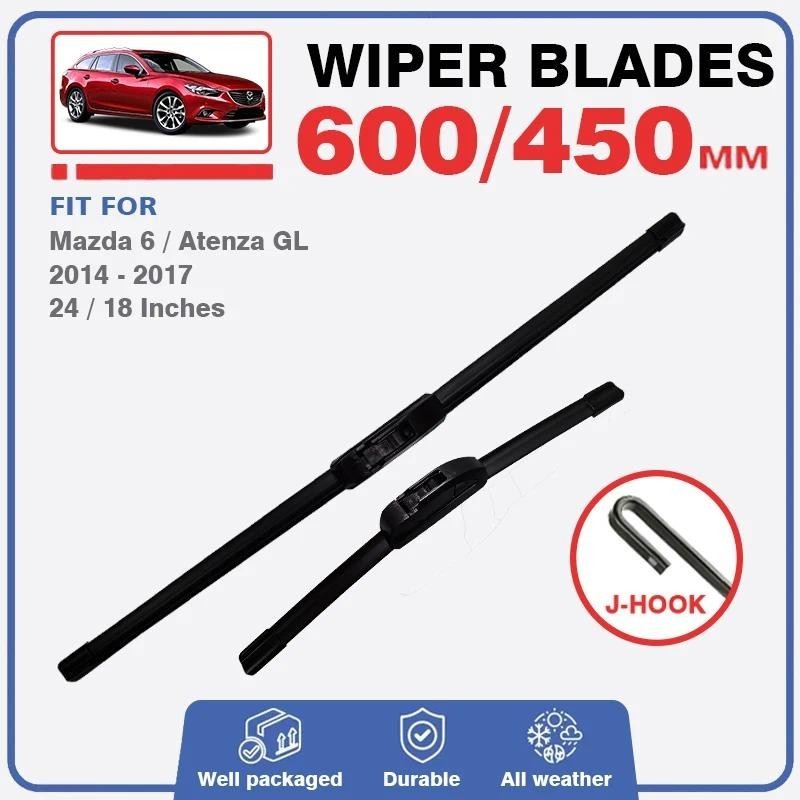 Bàn chải gạt nước kính chắn gió phía trước ô tô cho Mazda 6 GJ GL Atenza Mazda6 2014 2015 2016 2017 