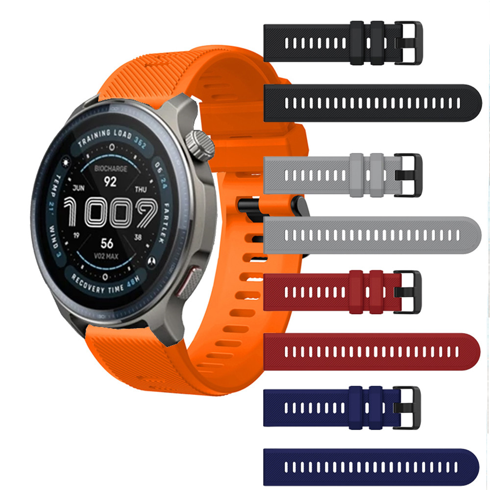 Amazfit Balance 2 Dây Đeo Silicon Cho Amazfit Balance2 Đồng Hồ Thông Minh Bảo Vệ Màn Hình Phim Dây Đ