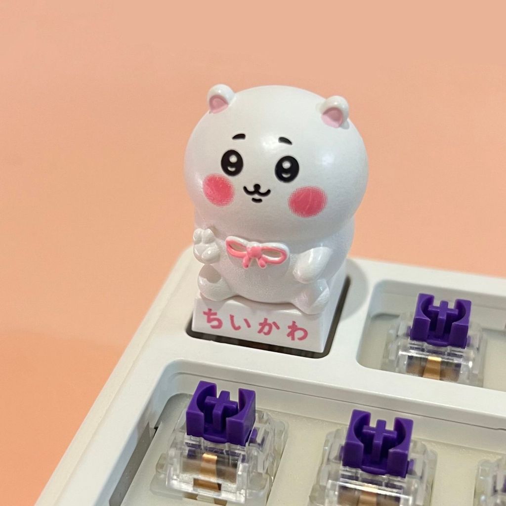 Chiikawa Keycap 3D Keyboardcap Thăng hoa PBT Anime Chiikawa Keycap 3D 3D