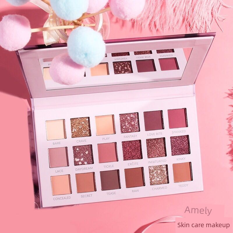 phấn mắt odbo phấn mắt cheeryep Bảng phấn mắt TikTok Super Hot Desert Rose Little Red Book