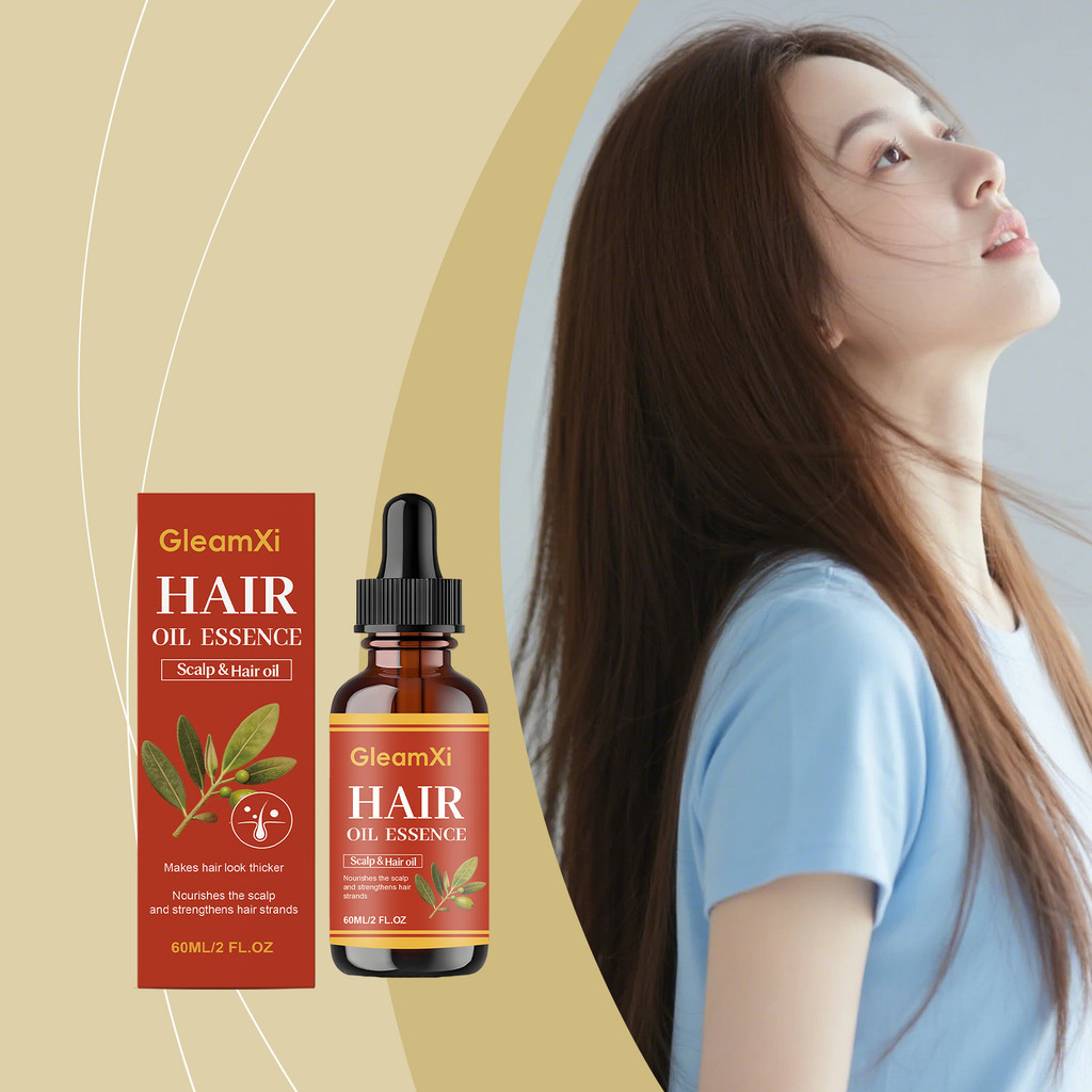 Dầu Dưỡng Tóc & Da Đầu, Công Thức Dịu Nhẹ với Gừng & Dầu Oliu cho Tóc Suôn Mượt, Dưỡng Ẩm 60ml - Dàn