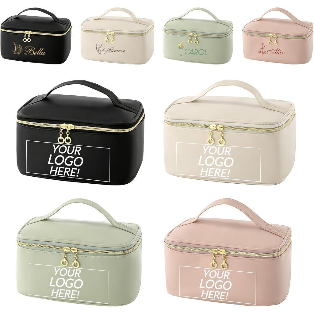 PersonalizedCoeticBag, CustomizedMakeupBag, LargeCapacityTravelToiletryBagsForWomen, Girls, Brideaid