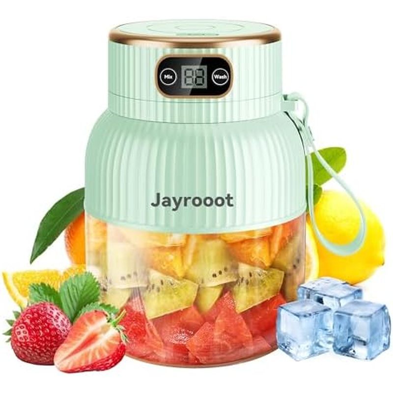 Personal Blender, Compact Cordless, BPA-Free, 20 oz (600ml), USB-C Rechargeable – Makes Juices, Milk