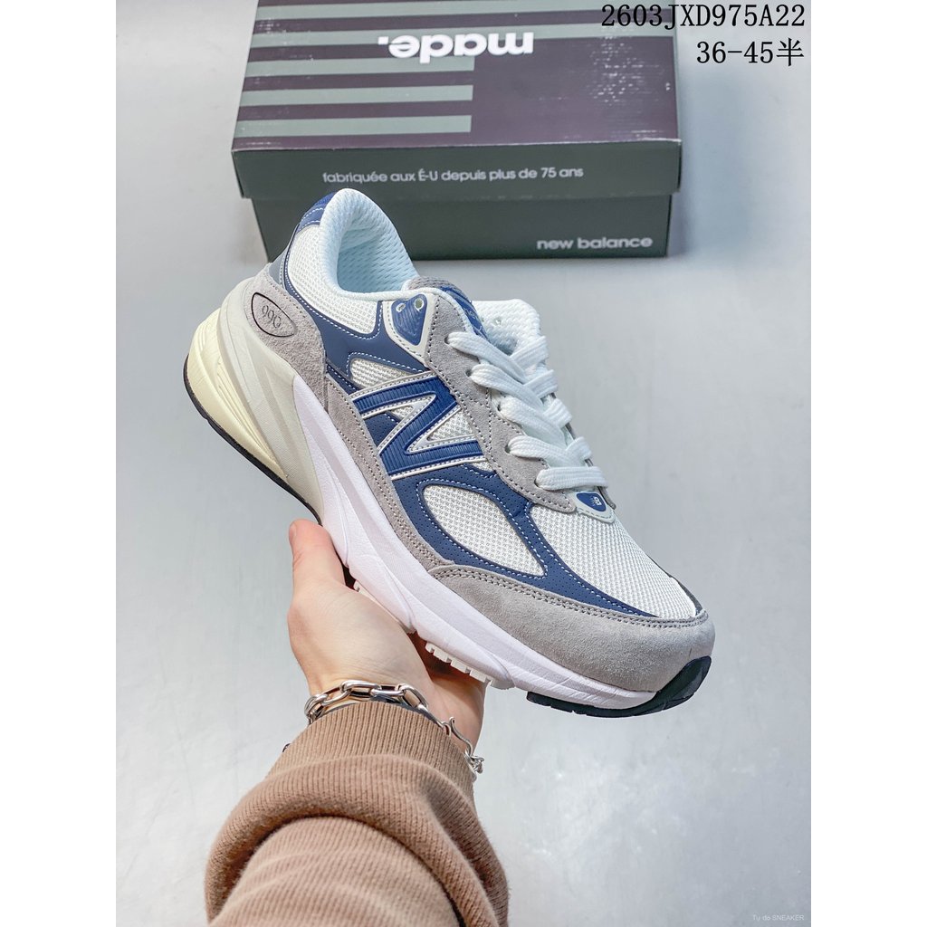 New Balance NB990, giày thể thao thấp cổ, lưới thoáng khí, nhẹ, thoải mái, unisex, phù hợp chạy bộ &