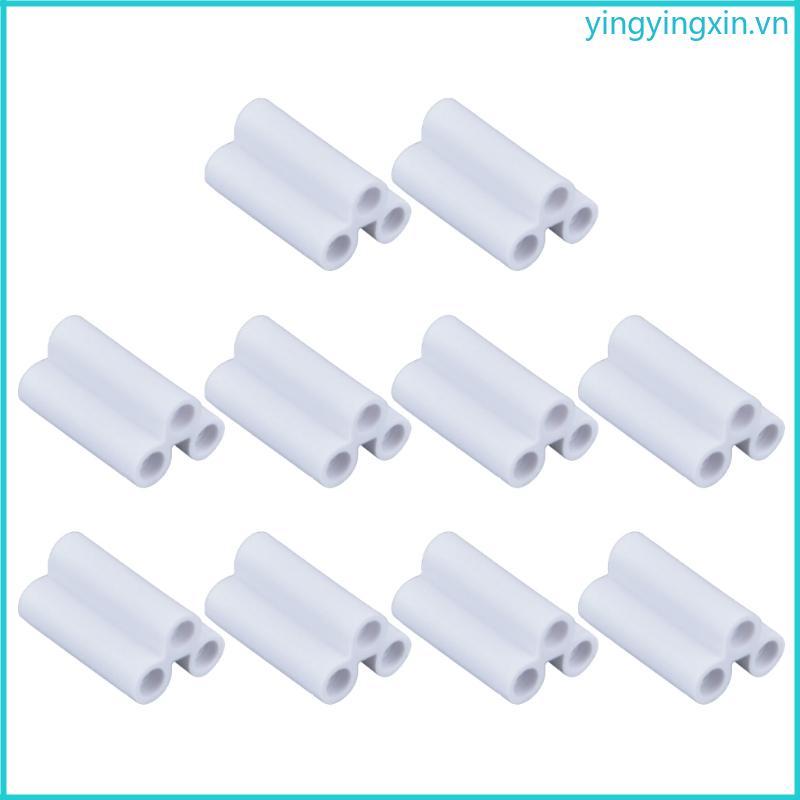 YIN 10 Cái 22mm Double End 3Pin Female Adapter T8 5 Đèn LED 3Pin Connector