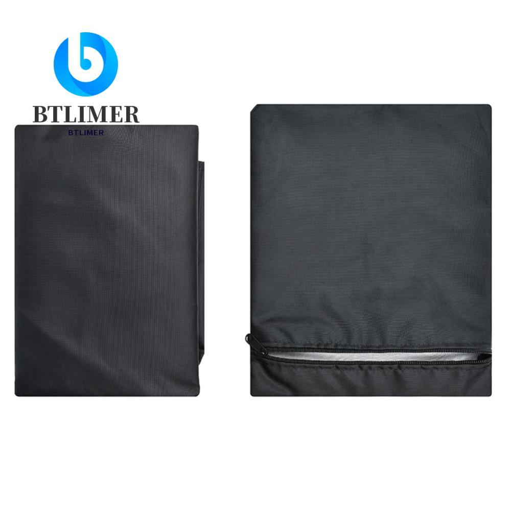 BTLIMER Chaise Lounge Ghế Cover, Gấp Chống Bụi Chống Thấm Nước Chaise Lounge Cover, Vải Bền Đen Ngoà