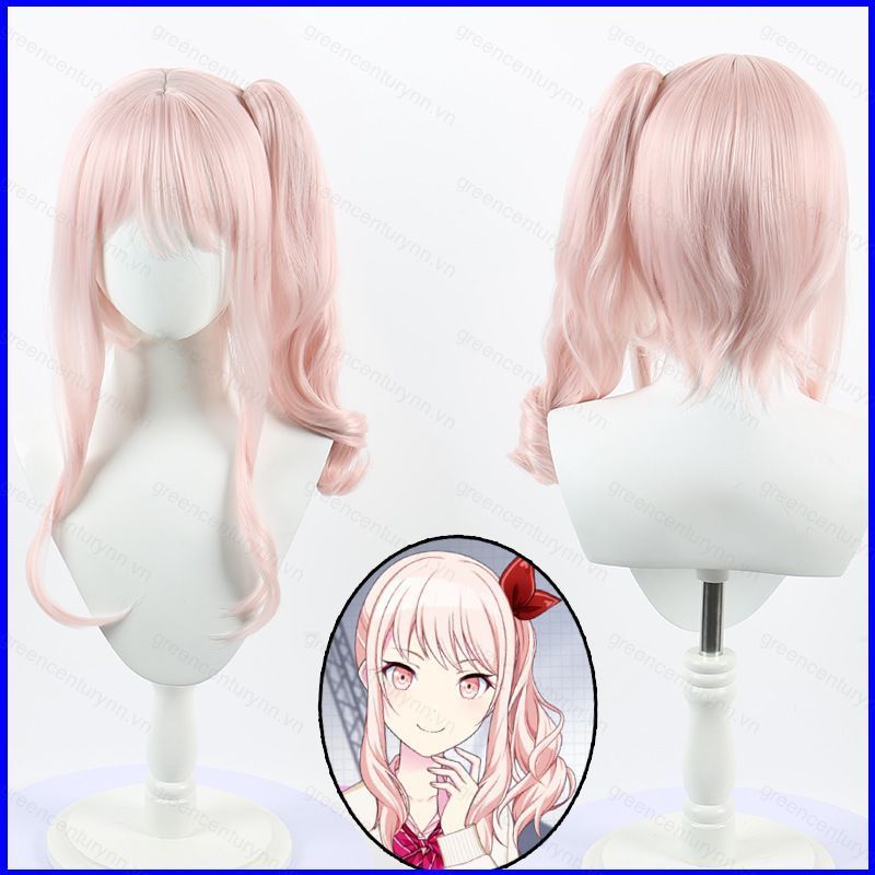GN Project Sekai Giai đoạn đầy màu sắc feat Hatsune Miku Akiyama Mizuki Cosplay Tóc Giả Tóc Giả Tóc 