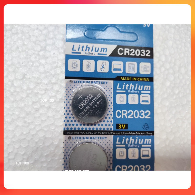 Pin dẹp Lithium CR1632  CR2032  CR1620