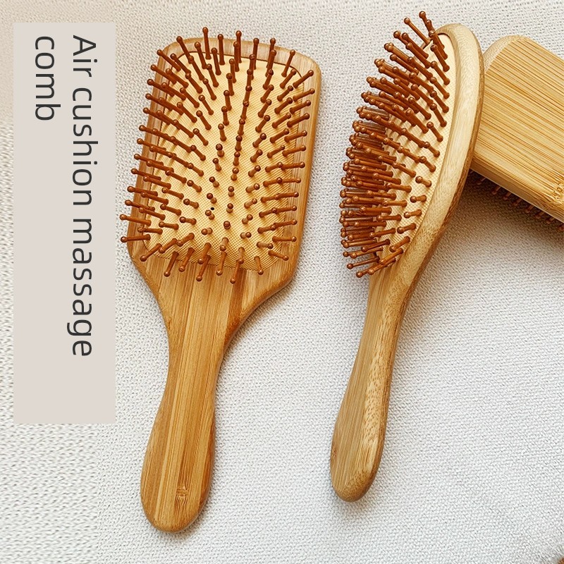 lược gỡ dối lược gỡ dối tóc Lược đệm đặc biệt đầu gỗ đào