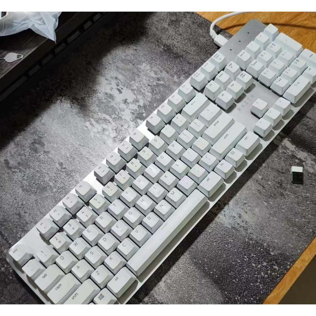 [Hàng có sẵn] Razer Pro Type Keycap Black Widow Spider x Mercury Original Keycap Máy tháo gỡ 95 Mới