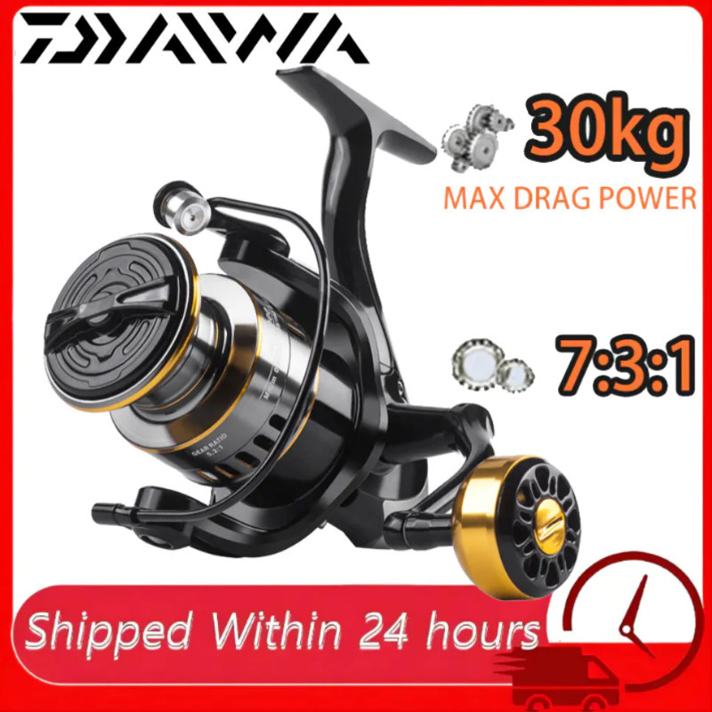 SHLMANO SLENNA Daiwa Reel Fishing Reel Metal Bait Reel Fshing Rod Set Spinning Reel Fishing Set Acce