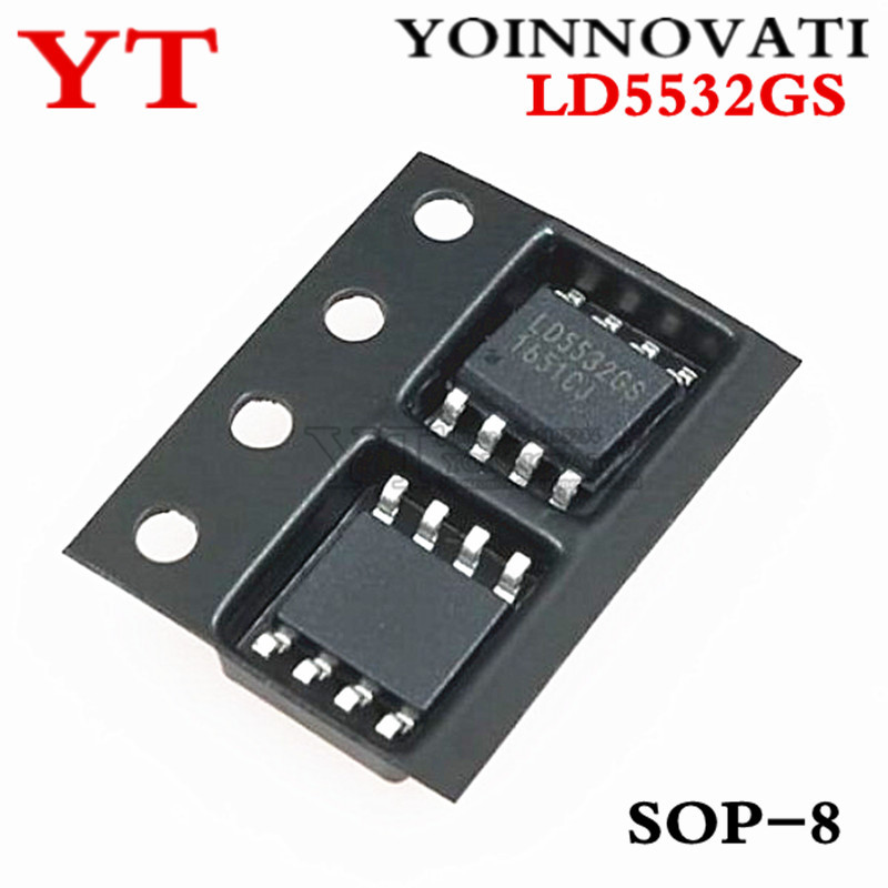 10 Cái / Lô LD5532GS LD5532 5532 LD5532AGS SOP8 IC