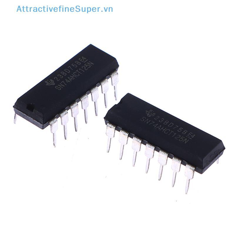 ASVN 5 cái / lốc SN74AHCT125N 74AHCT125 74AHCT125N Chip Logic DIP-14 HOT
