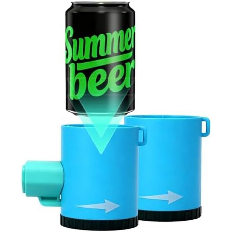 Beer Shot Gun for Drinking Game, Thrilling Twist & Pass Party Fun, Drinking Roulette Party Game for 