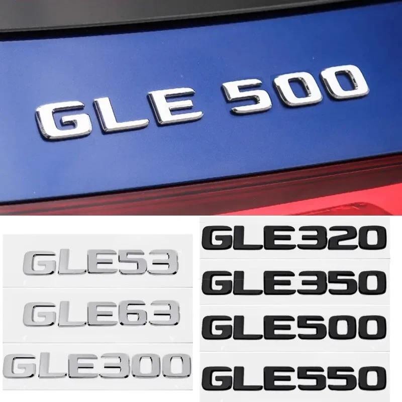 ABS 3D Đuôi Xe Dán Biểu Tượng Phía Sau Thân Cây Chữ Cái Huy Hiệu Đề Can Cho Xe Mercedes Benz GLE53 G