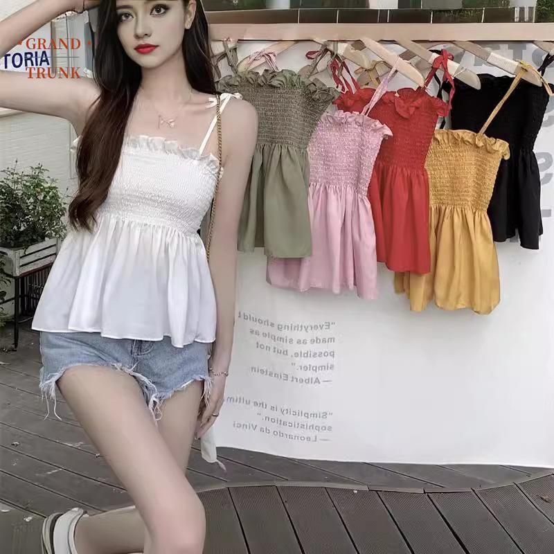<[CDATA[Áo cami gợi cảm style Y2K mới]]>