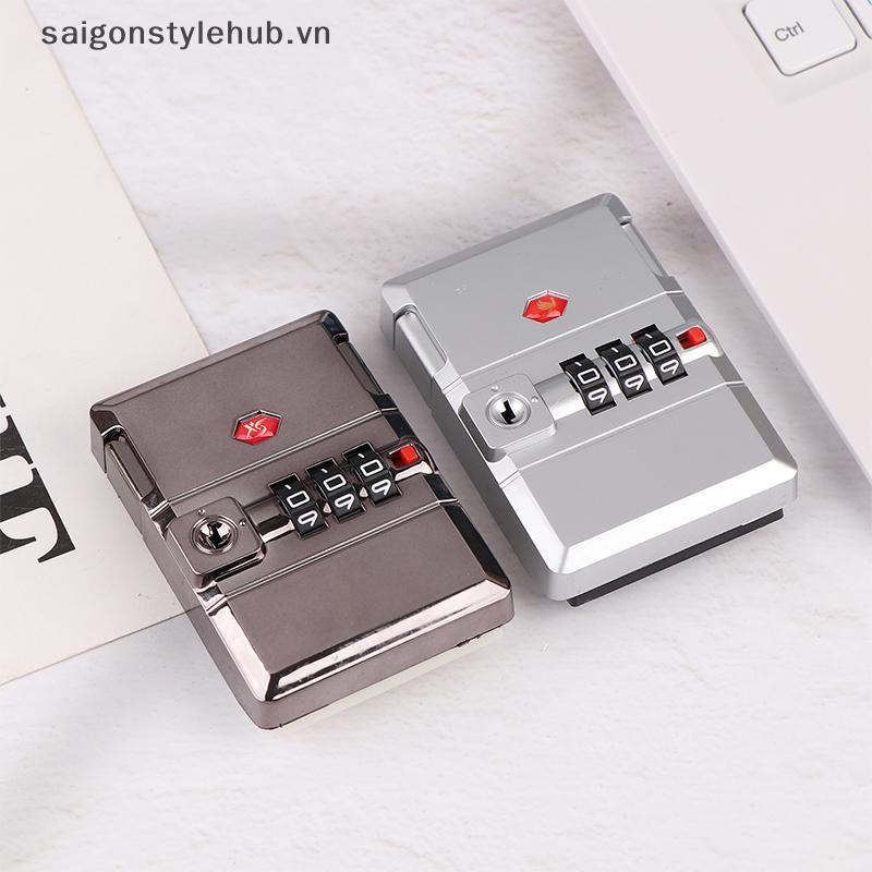 [TOP] Mật khẩu kim loại Lo 3 chữ số Túi du lịch Hành lý Phần cứng ngực Lo Mã hóa Hộp quà tặng Padlo 