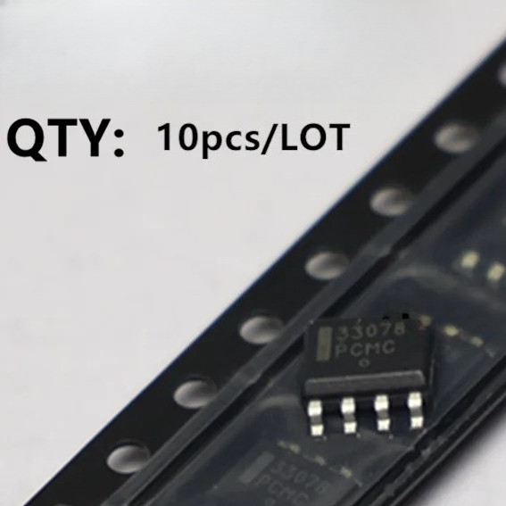 10 Chiếc 100% Mới Nhập Khẩu Chính Hãng MC33078DR2G 33078 SOP-8 chip Khuếch Đại Hoạt Động Kênh Kép