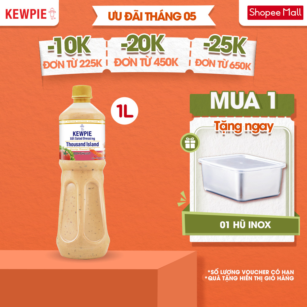 Xốt Salad Dressing Thousand Island Kewpie 1L