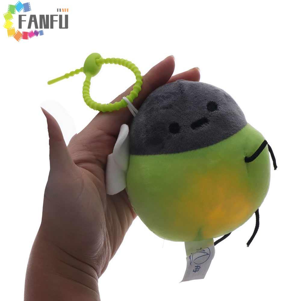FANFUZOUZU Hoạt Hình Mặt Dây Chuyền Đom Lửa Phát Sáng, Firefly Glowing Firefly Sang Trọng Búp Bê Móc