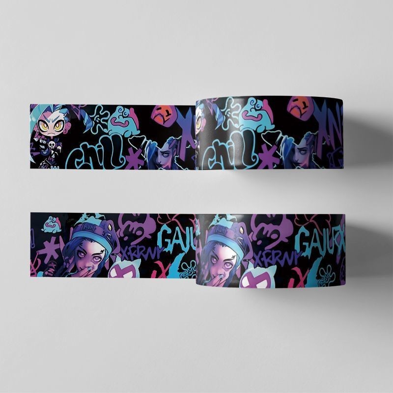 Phim hoạt hình Jinx Strip Sticker Vali bể cá Wate