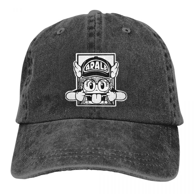 ARALE Dr Slump Nam Nữ Mũ Bóng Chày Có Thể Điều Chỉnh Thường Ngày Cotton Mũ Chống Nắng Unisex Bố Nón