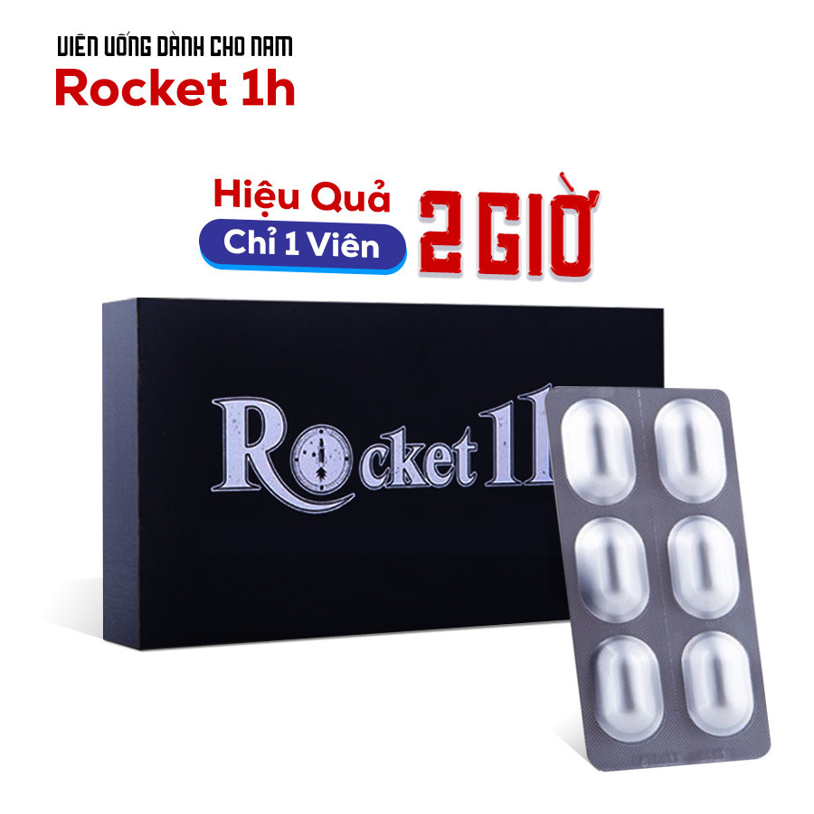 [ Hoả Tốc HN] - Viên Uống RocKet 1H Sao Thái Dương - Viên Uống Bảo Vệ Sức Khoẻ