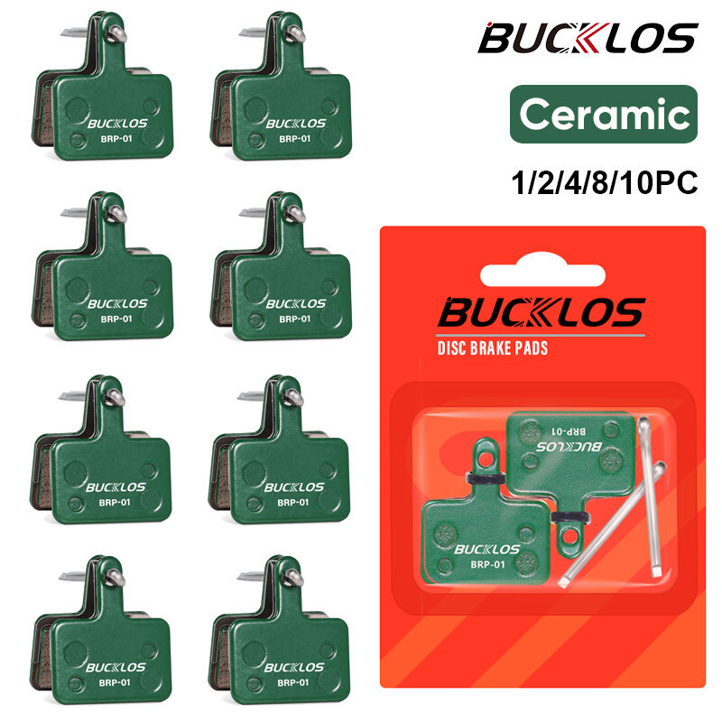 Má Phanh Gốm BUCKLOS MTB Xe Đạp Hydarulic Má Phanh Đĩa Cho SHIMANO MT200 B01S B05S Xe Đạp Đường Núi 