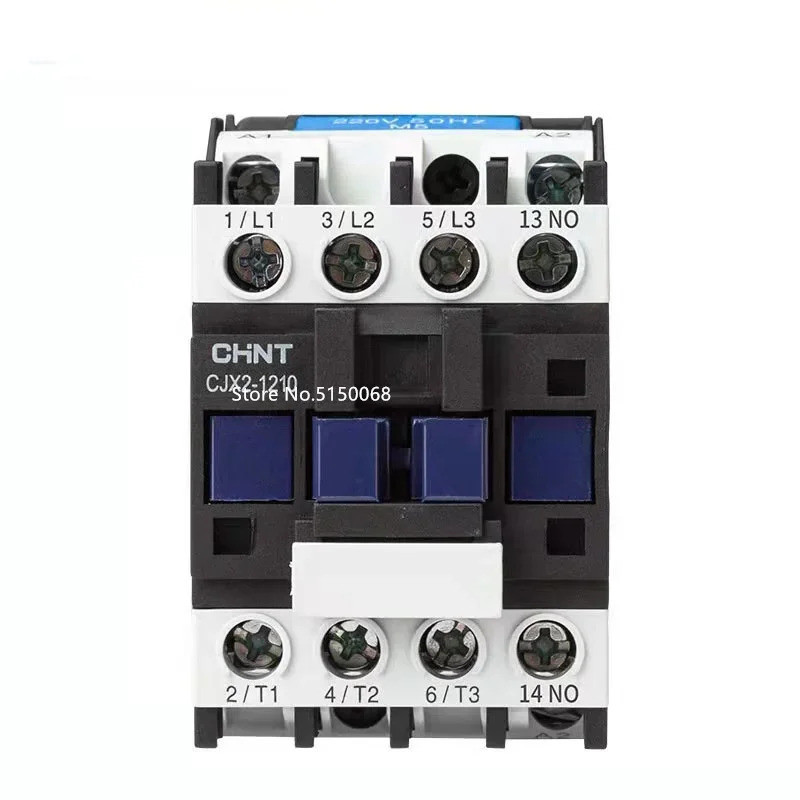 FZCHNT CHINT CJX2-1210 CJX2-1201 Series 12A Contactor Công tắc từ tính AC 220V 380V LC1