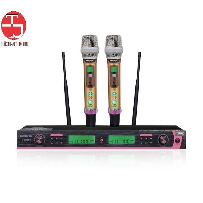 [HCM] Micro không dây karaoke SHURE UGX10II cao cấp chuẩn loại 1 bảo hành 12 tháng cực hay - HD audi