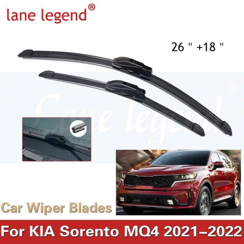 Dành Cho Xe KIA Sorento MQ4 2021 2022 Lưỡi Lau Trước Cắt Dải Cao Su Đổ Lại Hatchback Phụ Kiện Kính C