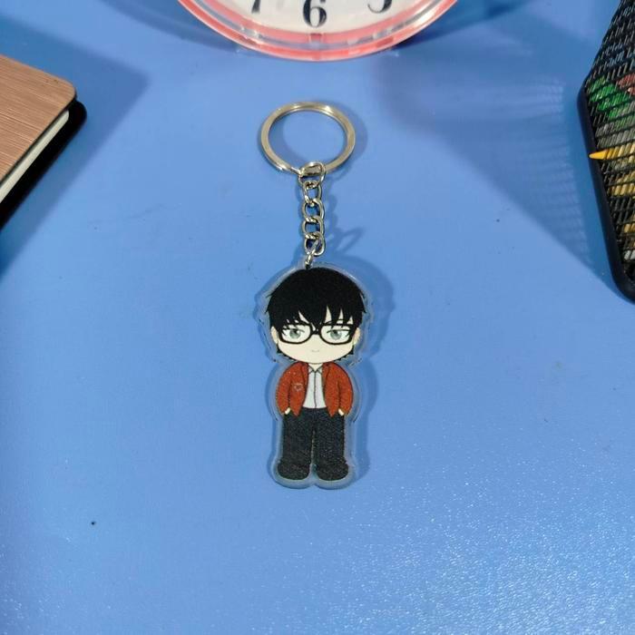 Gantungan Kunci Manhwa Wind Breaker - Keychain Windbreaker Jay Jo - Joker - Wooin - Vinny - Jay Jo