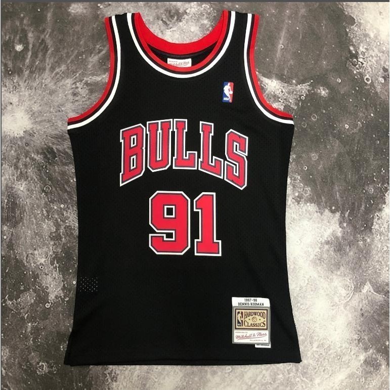 Áo đấu Chicago Bulls Rodman Ross Wade Jordan Pippen