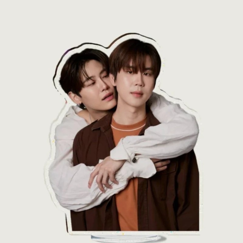 Standee Boun Noppanut Prem Warut BounPrem mô hình mica trang trí phim Boylove Thái Lan Revamp The Se
