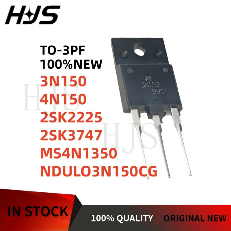 5 Chiếc Mới 3N150 4N150 2SK2225 2SK3747 TO-3PF MS4N1350 NDULO3N150CG TO3PF Còn Hàng mos Còn Hàng chi