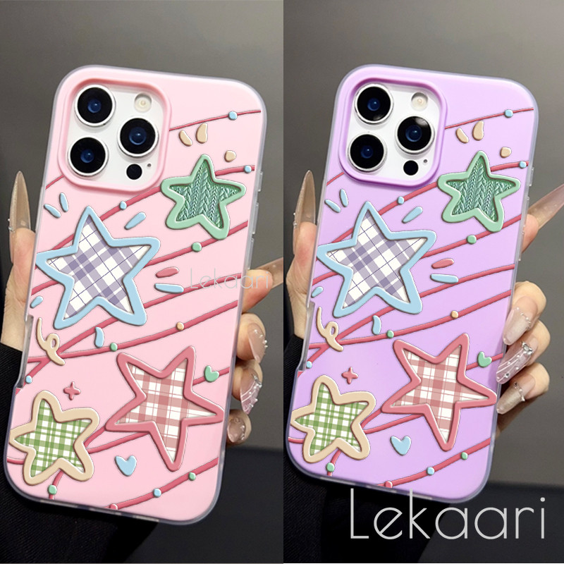 Ốp Lưng Kem Cho Samsung Galaxy A57 A37 A27 A17 A07 A56 A36 A26 A16 A06 A05 A05s M17 M077 M05 F17 F07