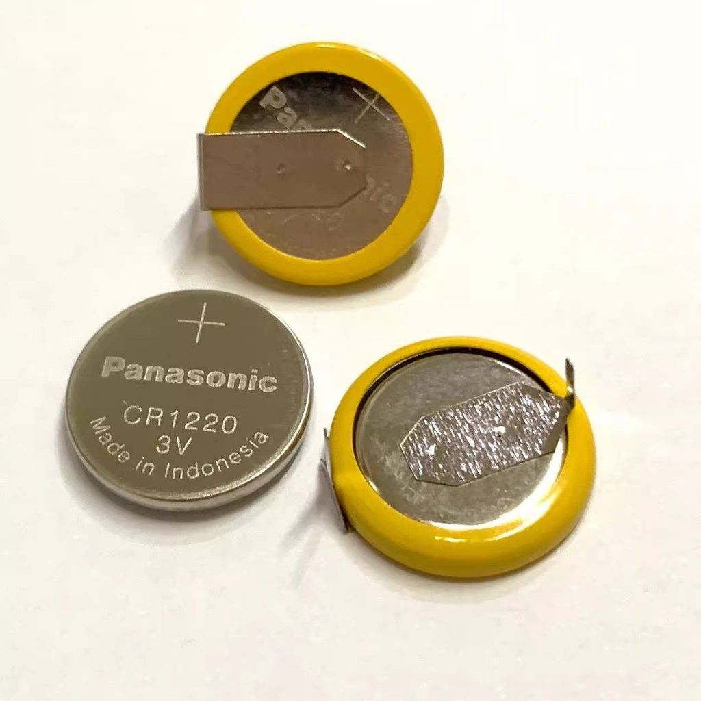 Chân hàn ngang CR1220 chèn thẳng 12mm originalCR1220 ❈ ❈ ❈ ❈ 12mm ❈ ❈ ❈ ❈ ❈ Panasonic / ✷ CR1220 ❈ ❈