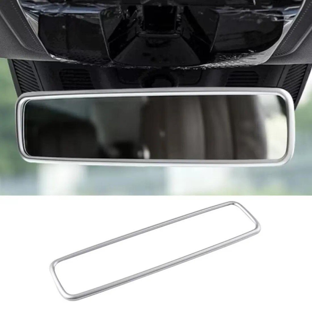 Nội Thất Ô Tô Gương Chiếu Hậu Khung Bao Viền Phụ Kiện Xe Hơi Cho Xe Mercedes Benz EQE EQS EQE350 EQE