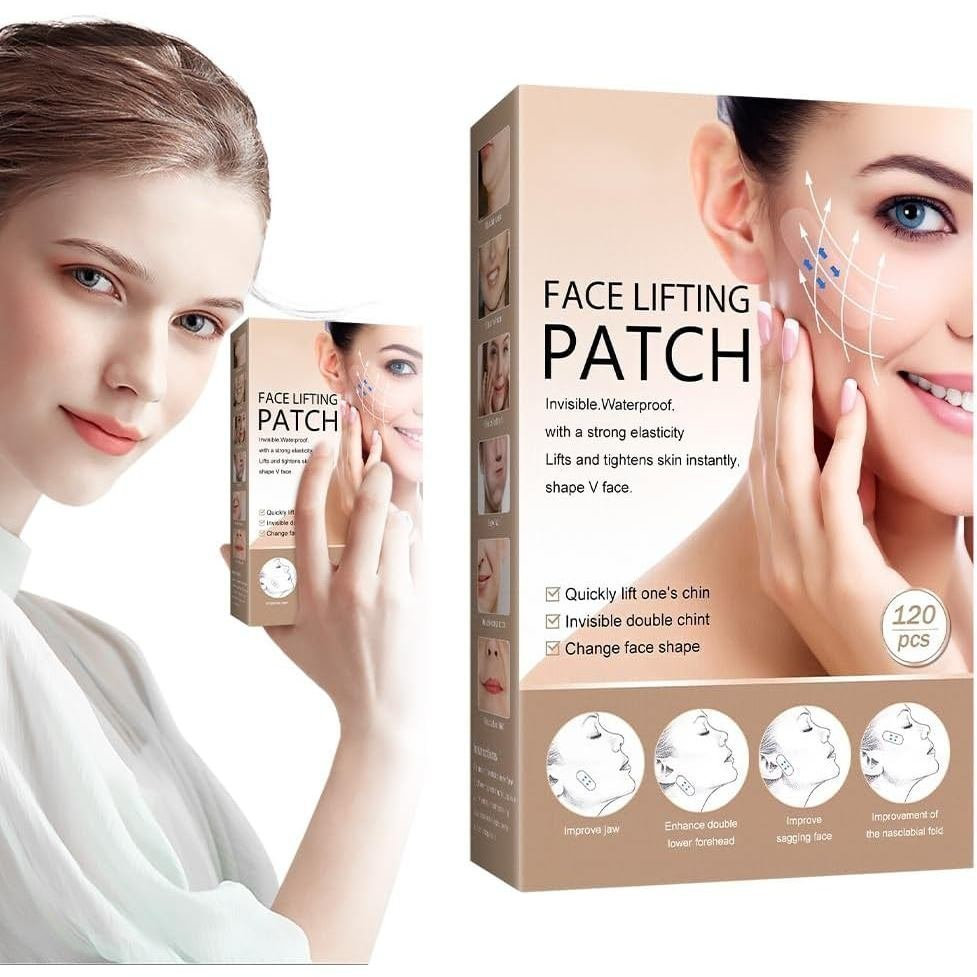 120 Chiếc Băng Nâng Mặt Vô Hình, Băng Cổ Facelift Băng Cho Mặt Vô Hình Sử Dụng Trước Khi Trang Điểm,