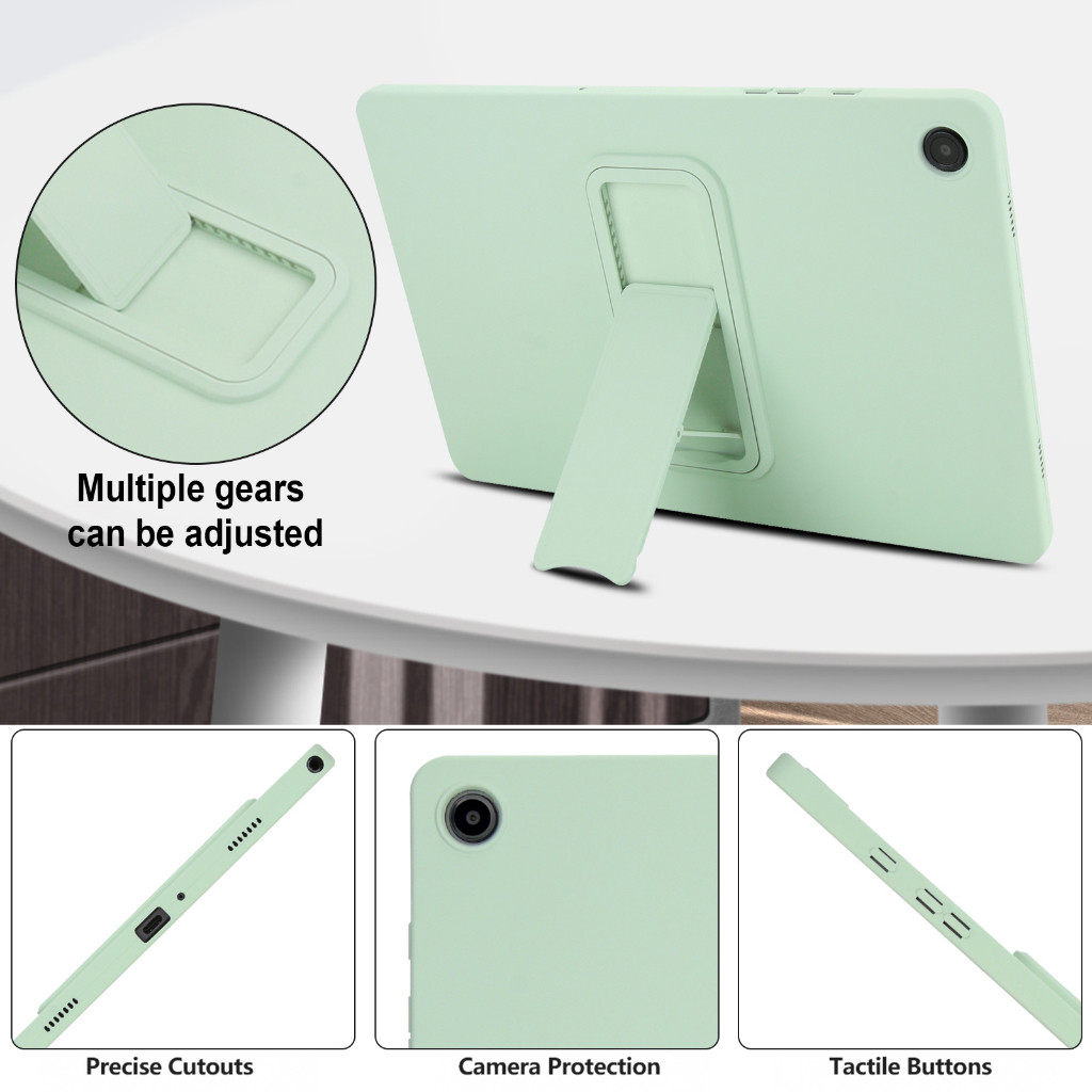 Dành Cho Xiaomi Pad 6S Pro 12.4 Vỏ Máy Tính Bảng MI Pad 6S Pro 12.4 Silicon Lỏng Mềm Chống Sốc Đứng 