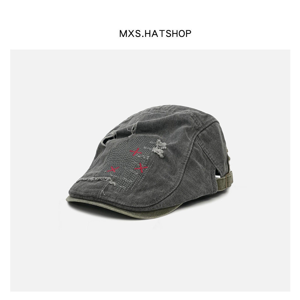mũ lưỡi trai nam mũ lưỡi trai nam boy phố Mũ nữ chịu lực style cổ điển