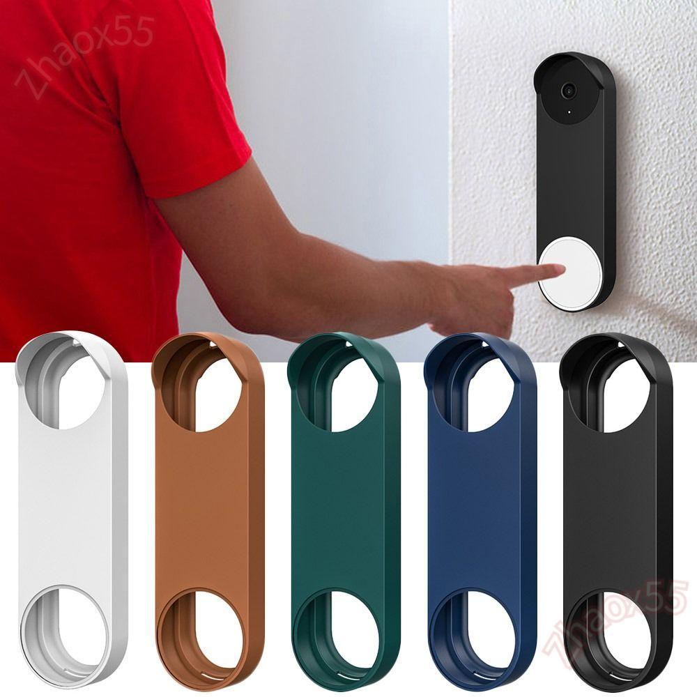 Vỏ chuông cửa ZHAOX Da tại nhà cho Google Nest Vỏ bảo vệ cho Google Nest