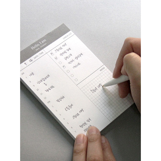 2026 ins Máy tính để bàn đơn giản có thể xé được Giấy ghi chú kế hoạch todo Notepad Memo Notepad