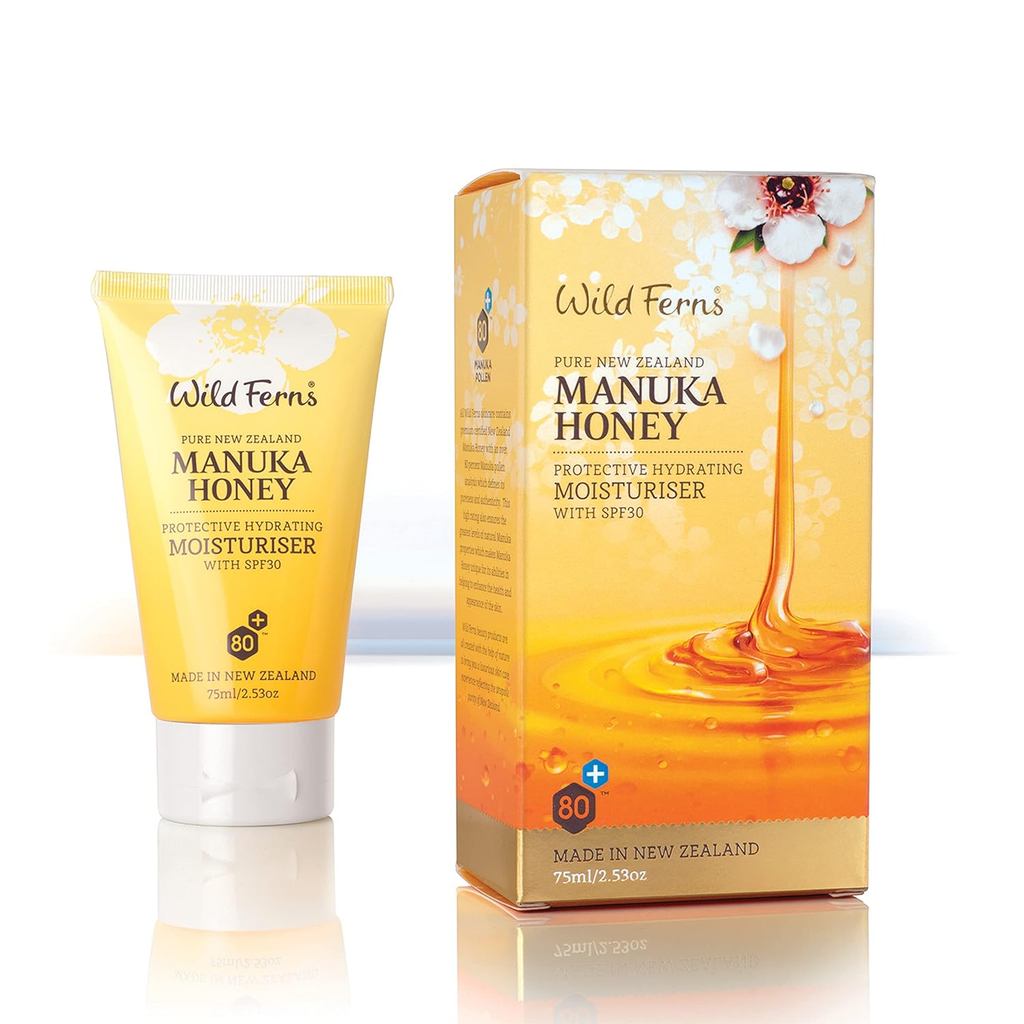 Wild Ferns Pure New Zealand Manuka Honey Protection Hydrating Dưỡng Ẩm SPF 30 75 ml
