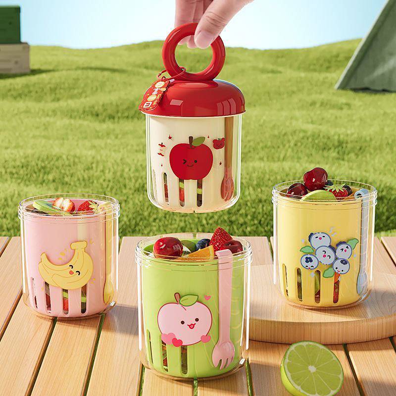 Shop New Home Fruit Container Office Worker Office Fruit Breakfast Salad Take-out Picnic Box with Fo
