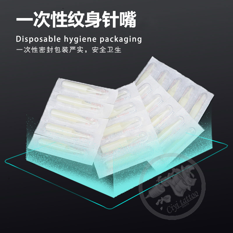 Thiết Bị Xăm Hình Xăm Dùng Một Lần Kim Vòi Phun Kim Cương Kim Tròn Kim Vòi Phun Hàng Kim Kim Vòi Phu