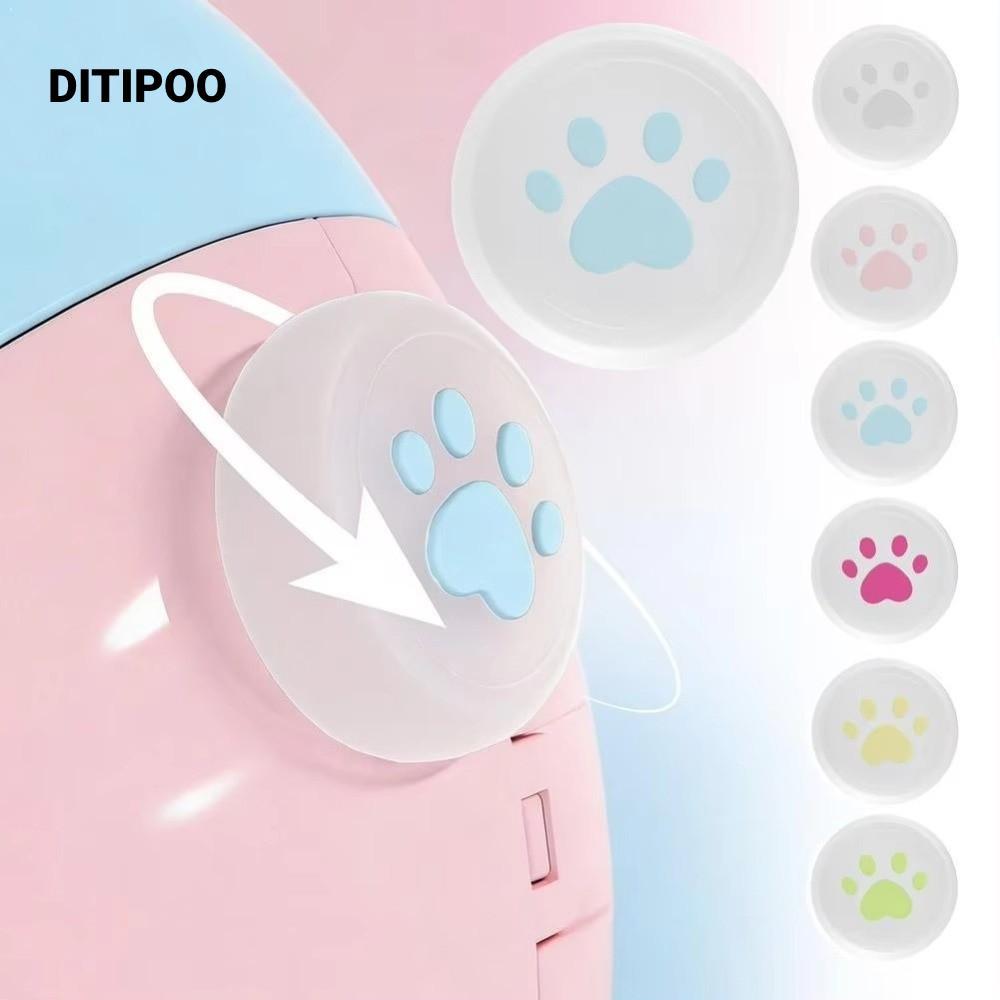 Nắp bảo vệ nút DITIPOO, Nắp nút bảo vệ silicon mềm hoạt hình, Thiết kế in hình dễ thương Vỏ núm chốn