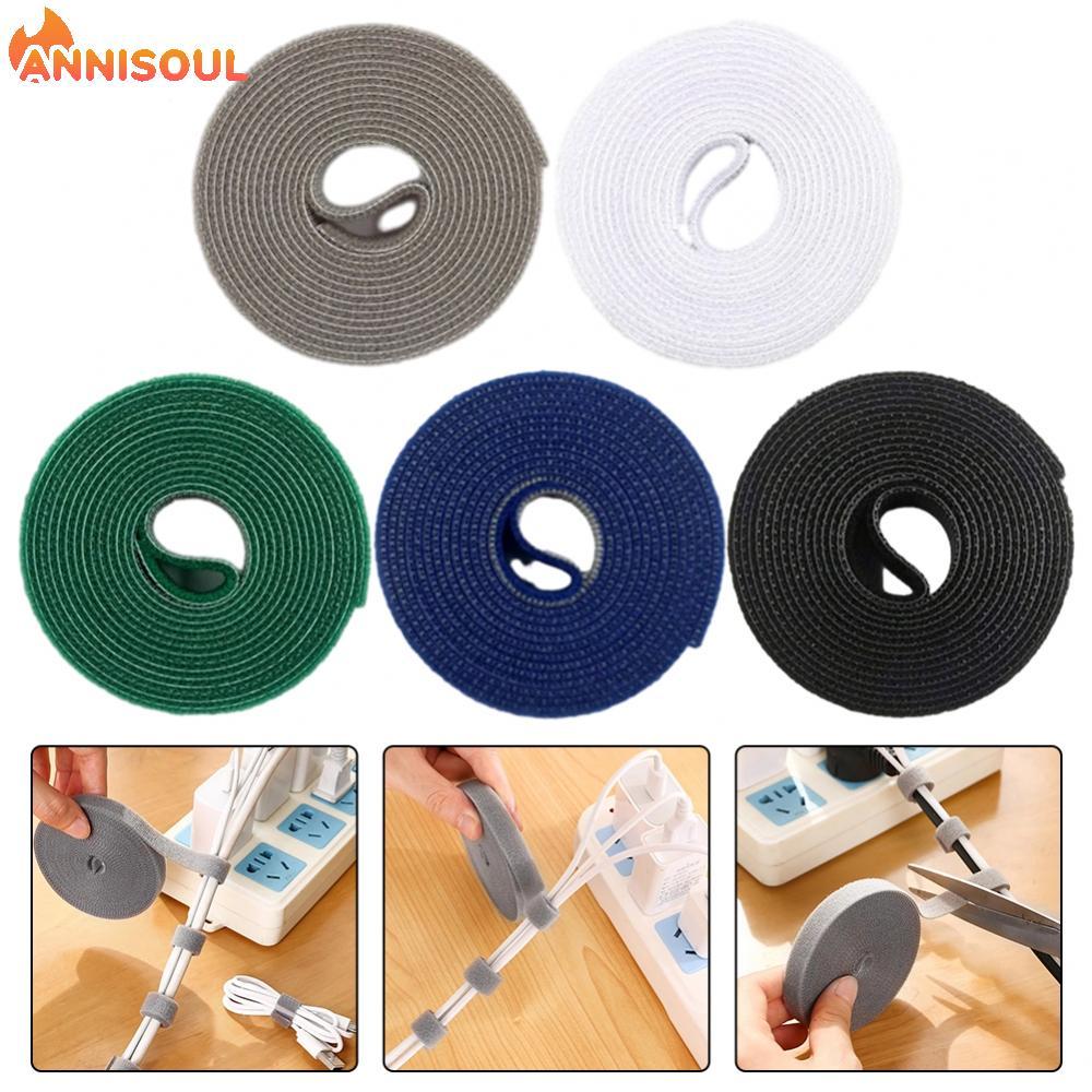 [NISO]Cable Organizer Data Cable Headphone Management Strapping Cord Tie New