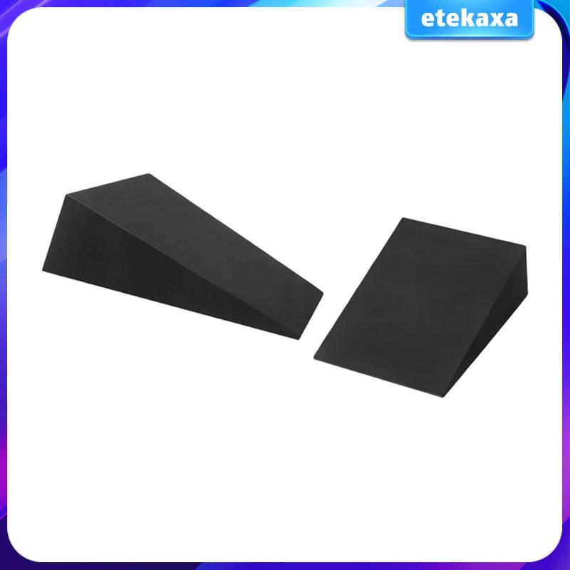 2 Miếng Squat Wedge Block Slant Board Chống Trơn Trượt Riser Block EVA Squat Ramp Cho