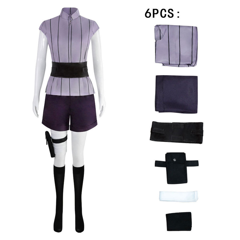 Halloween Anime Ninja Cosplay Hinata Tsunade Cosplay Nhập Vai Hiệu Suất Trang Phục NS